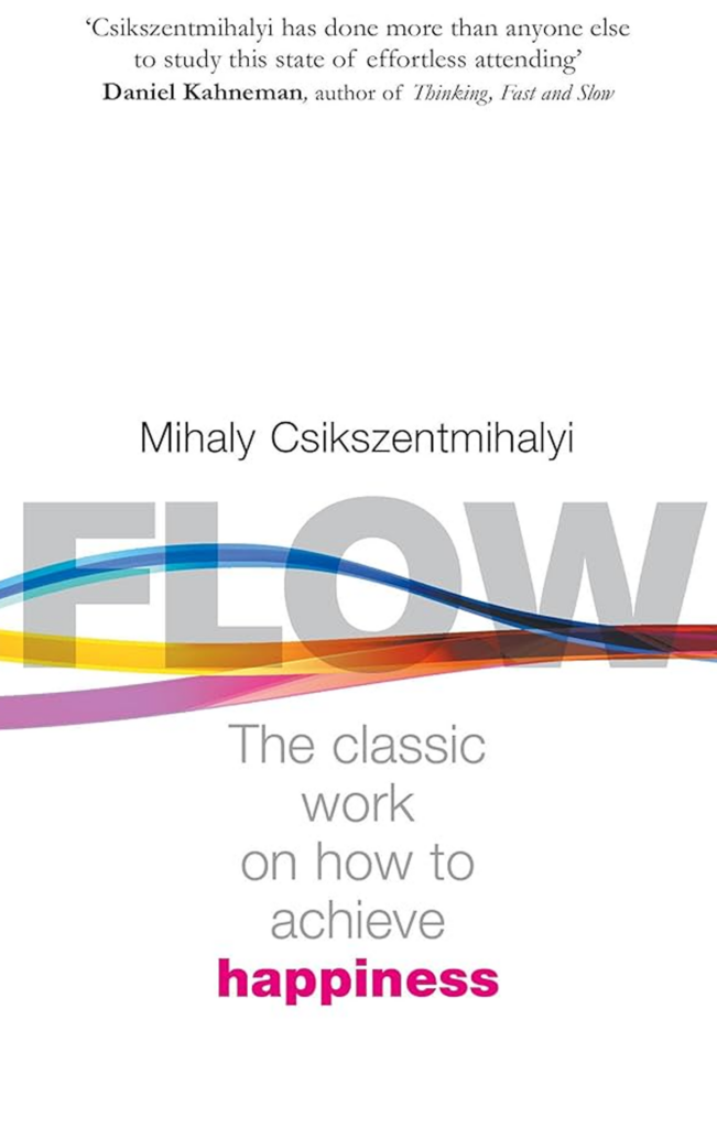 Flow: The Classic Work on How to Achieve Happiness, with a new Introduction by the author by Mihaly Csikszentmihalyi is a recommended book for Astro Coach Kate.