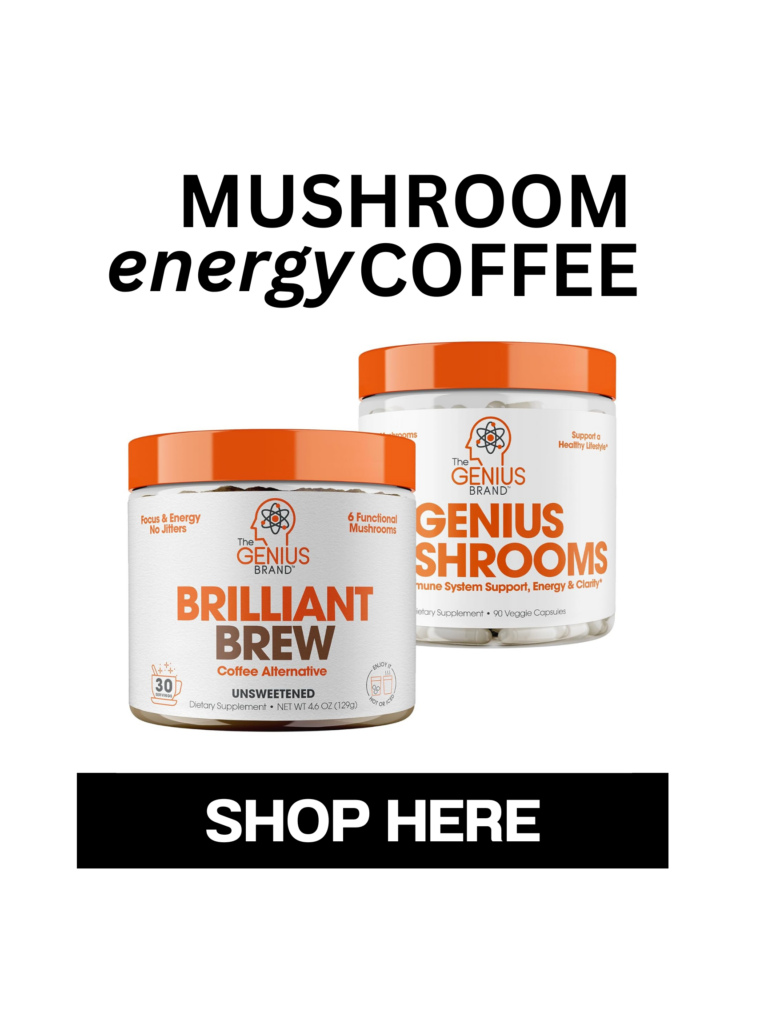 To face the challenges of the North Node in Pisces, try For clarity and focus, try Brilliant Brew to meet your daily energy needs, without the caffeine crash.