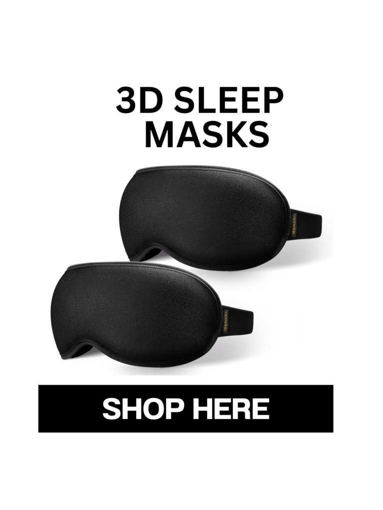 To ward of the challenges of the Full Moon in Cancer, soothe your eyes, and relax physically and mentally with Facemoon 3D Sleep Masks.